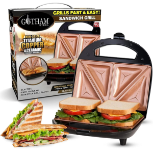 Gotham Steel Nonstick Sandwich Maker