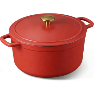 Carote 5Qt. Enamel Cast Iron Dutch Oven w/Lid