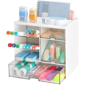 4-Drawer Multifunction Desk Organizer
