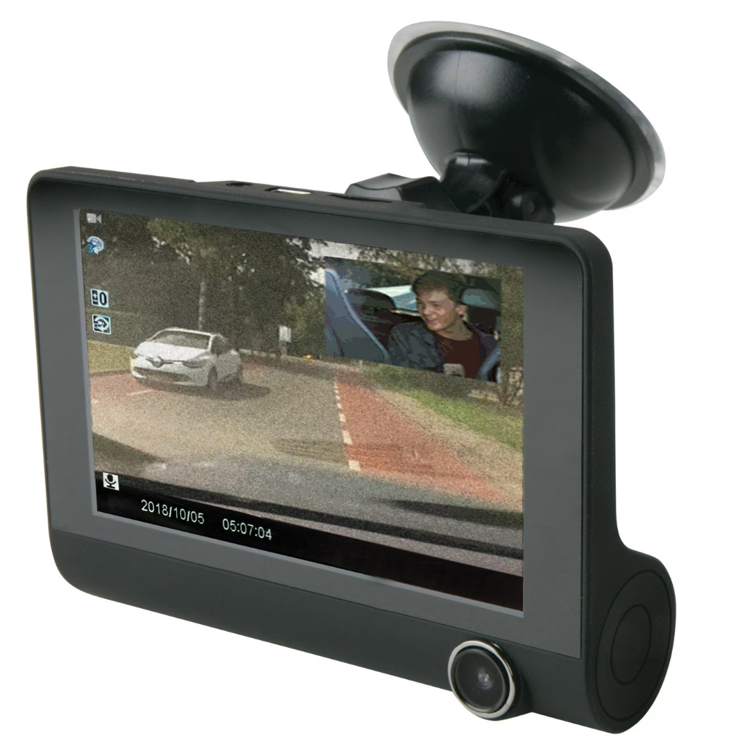 Scosche Dual Lens HD Dash Camera