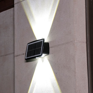 Outdoor Dual Head Solar LED Spotlight
