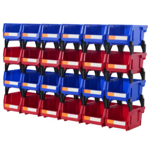 24-Piece Stackable Storage Bin