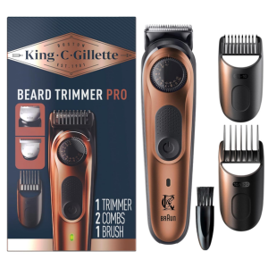 King C. Gillette Men's Beard Trimmer Pro