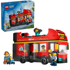 LEGO 384-Piece City Red Double-Decker Bus Building Set