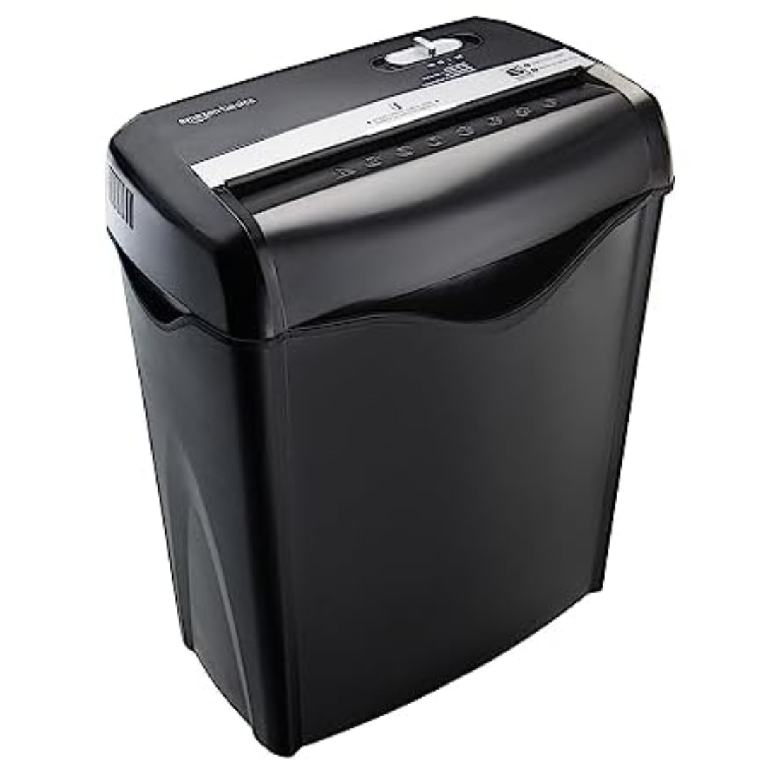 Amazon Basics 6-Sheet Cross Cut Shredder