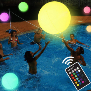 16-Color LED Beach Ball w/Remote Control