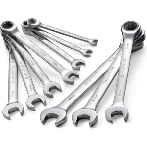 10-Piece Ratcheting Wrench Set
