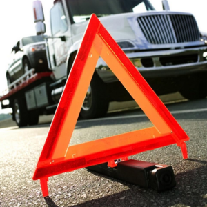 3-Pack Reflecting Road Safety Triangle Kit