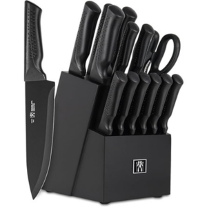 15-Piece Kitchen Block Knife Set