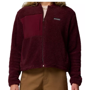 Columbia Women's Fleece Bomber Full Zip Jacket