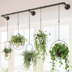 5-Pot Indoor Planter Hanger