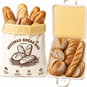 2-Pack Beeswax Bread Bags
