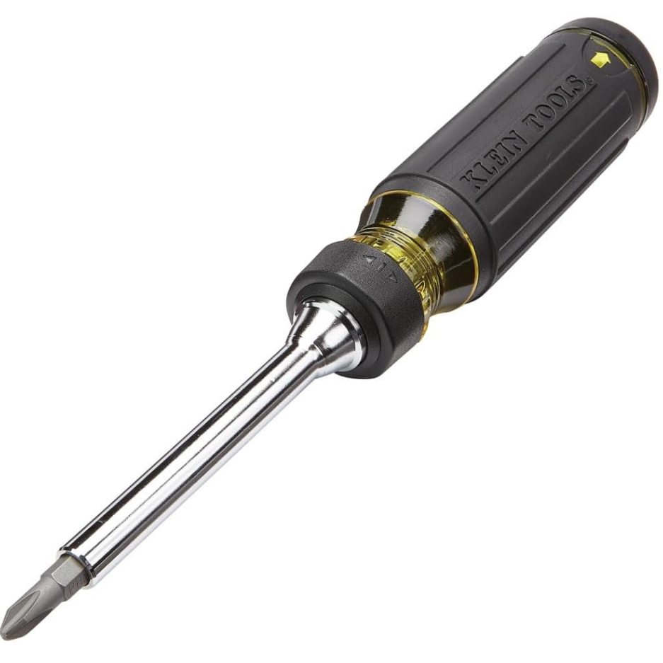 Klein Tools 15-in-1 Multi-Bit Ratcheting Screwdriver