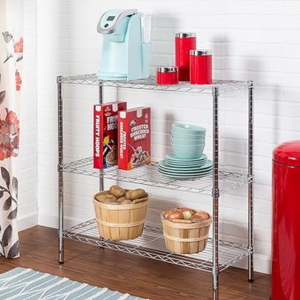 Honey Can Do 3-Tier Steel Shelving Unit