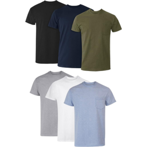 Hanes 6-Pack Men's Moisture-Wicking Undershirt