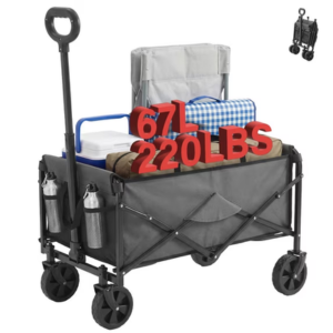 Collapsible 400lbs Multi-Terrain Wagon