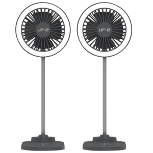 2-Pack Wireless Fan & Desktop Station