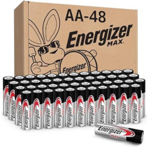 Energizer 48-Count Max AA Alkaline Batteries