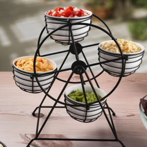 Mikasa Ferris Rotating Wheel Caddy w/Bowls