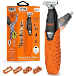 Wahl TrimNinja 2-in-1 Electric Shaver & Ear Nose Trimmer