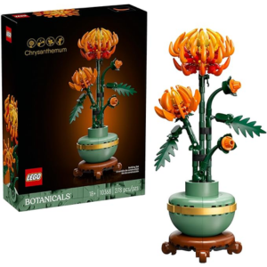 LEGO 278-Pieces Botanicals Chrysanthemum Building Set