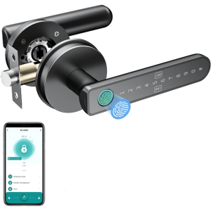 Smart Fingerprint Keyless Door Lock w/App