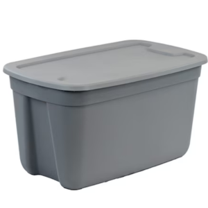Heavy Duty 30Gl. Stackable Storage Tote