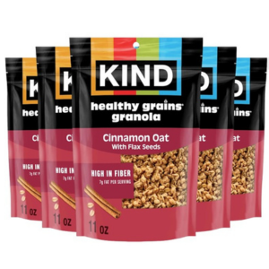 KIND 5-Pack Healthy Grains Cinnamon Oats Clusters