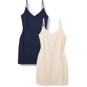Amazon Essentials 2-Pack Slim Fit Slip Dress