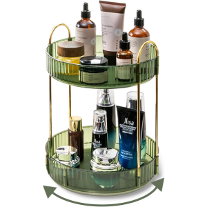 360° Rotating Makeup Organizer