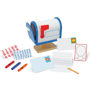 Melissa & Doug Wood Mailbox Activity Set
