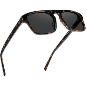 Men's Acetate Polarized Square Sunglasses