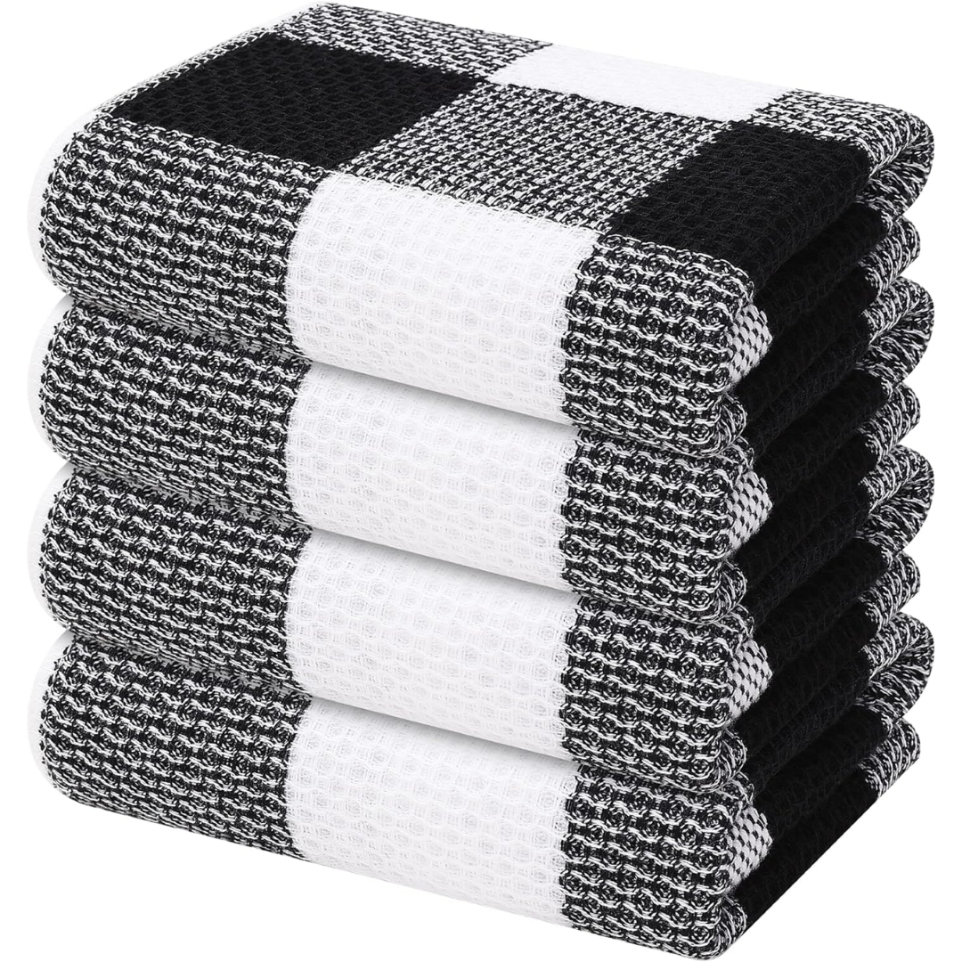 4-Pack Cotton Kitchen Towels