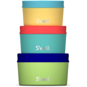S'well 3-Pack Stainless Steel Food Canister Set