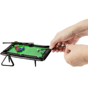 6-Pack Mini Pool Table Game Set