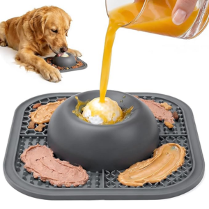 Slow Feeder Anti-Slip Dog Lick Bowl