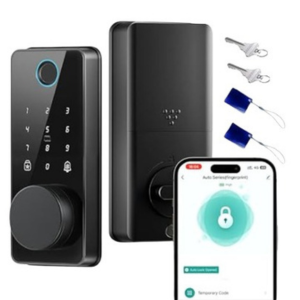 Keyless Fingerprint Smart Door Lock w/App