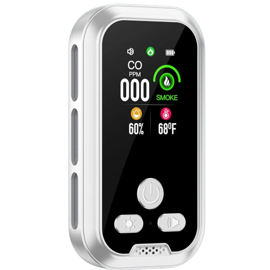 Hakol 4-in-1 2000mAh Smoke & CO Detector