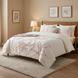 Emryn House Floral Bedspread Set