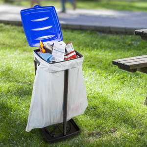 Wakeman Collapsible Trash Bag Holder