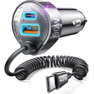 Lisen 35W PD + 30W QC 3.0 Car Charger Adapter