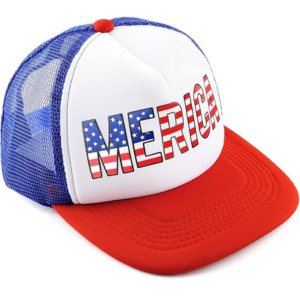 Adjustable American Flag Hat