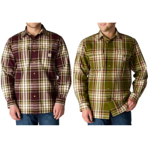 Carhartt Men's Loose Fit Heavyweight Flannel Shirt