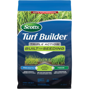 Scotts Turf Builder 4.3lbs Triple Action Weed Preventer & Fertilizer