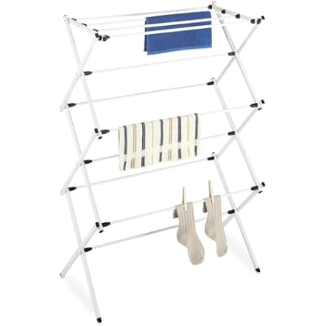 Whitmor 3-Tier Foldable Clothes Drying Rack