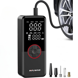 Cordless Portable 150PSI Tire Inflator Air Compressor