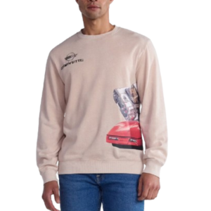 Chevrolet Corvette Men's Graphic Print Sweatshirt
