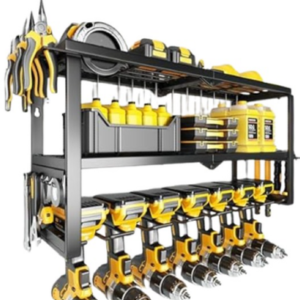 Wall Mount 3-Tier Power Tool Organizer