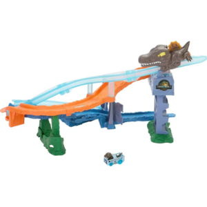 Hot Wheels Jurassic World Crash & Splash Track Toy Set