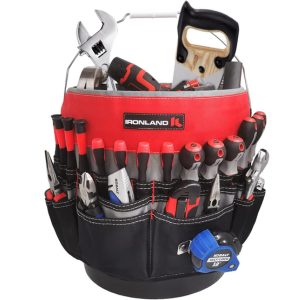 51-Pocket Bucket Tool Organizer
